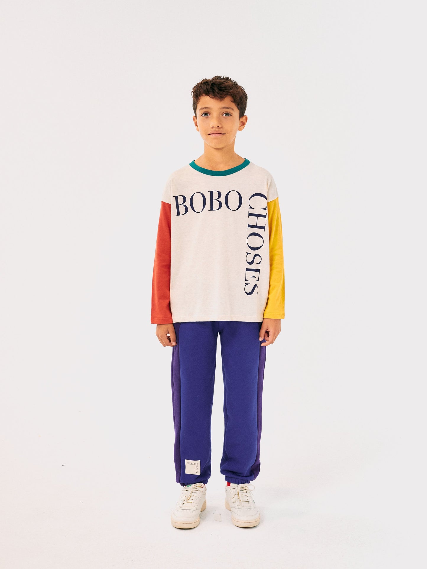 Bobo Choses Square Color Block T-shirt