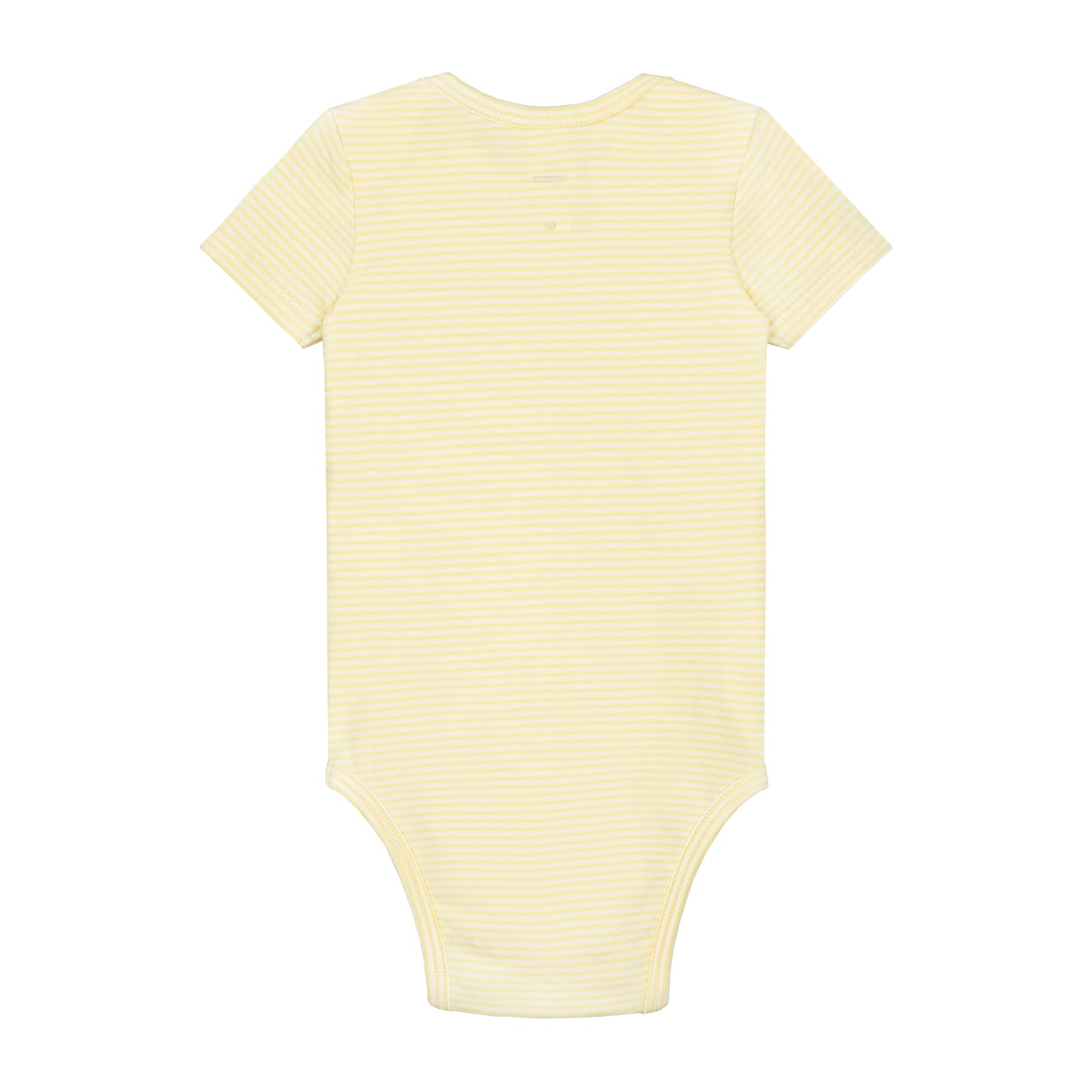 Baby L/S onesie - Yellow/White