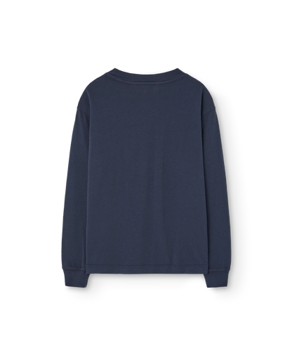 Navy Aries Long Sleeve T-Shirt
