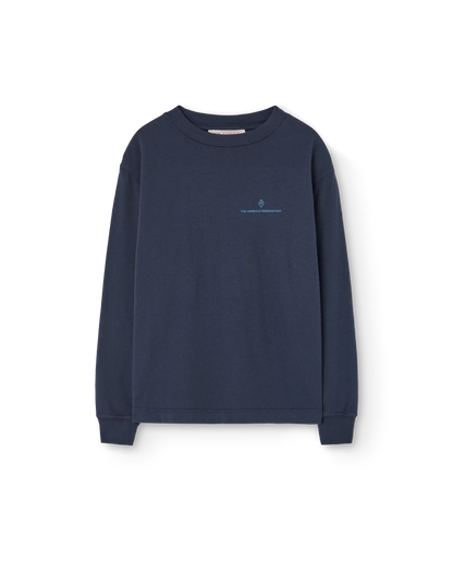 Navy Aries Long Sleeve T-Shirt
