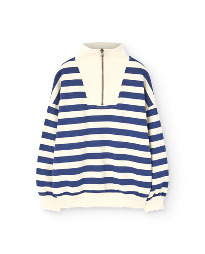 Stripes Navy Blowfly Sweatshirt