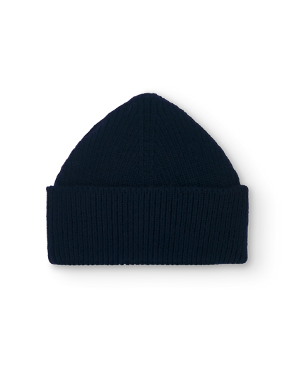 Navy Pony Beanie