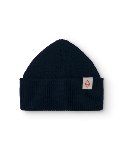 Navy Pony Beanie
