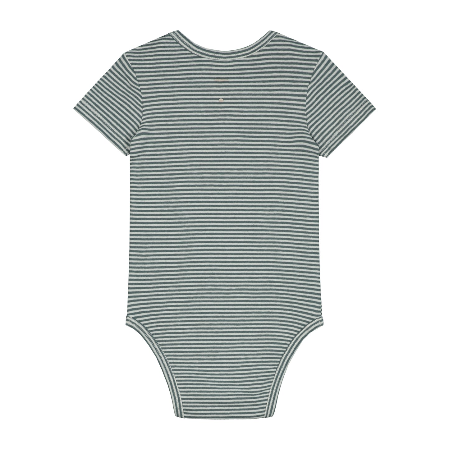 Baby L/S onesie - Grey/White