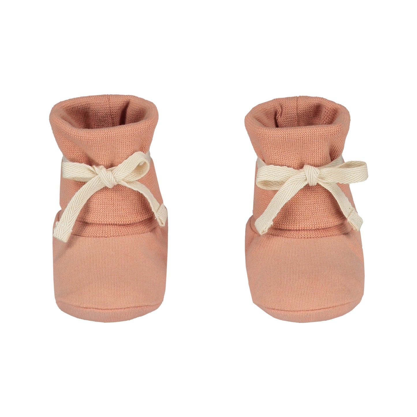 Baby Ribbed Booties pink