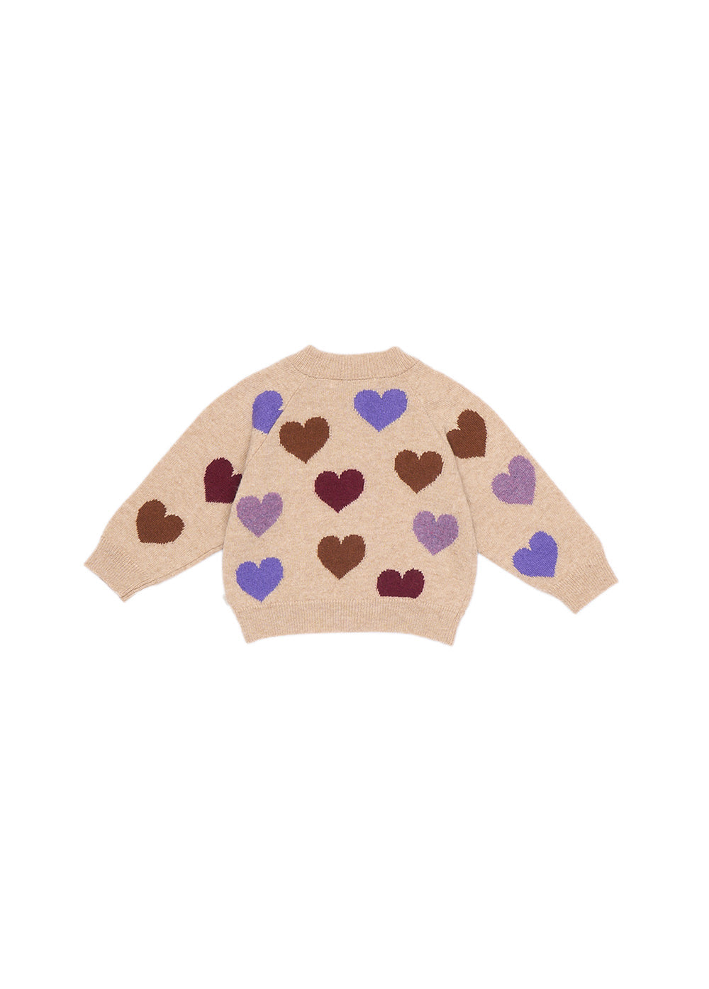 Hearts Baby Cardigan