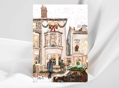 Delivery At The Door Christmas Cards