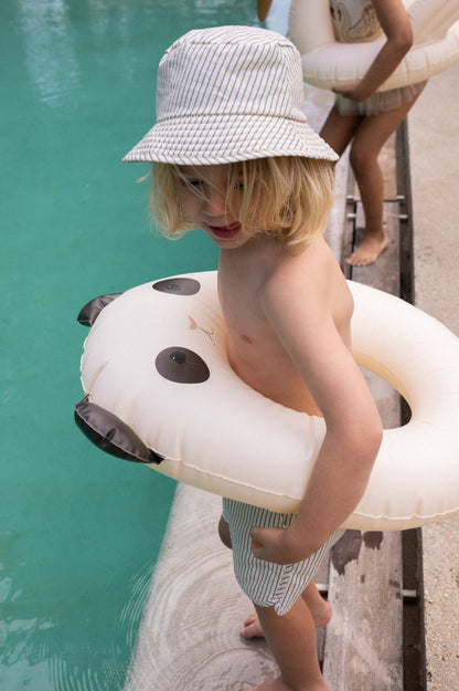 Asnou bucket hat - stripe bluie