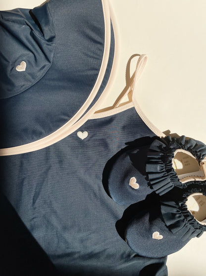 Manon swim hat - blueberry