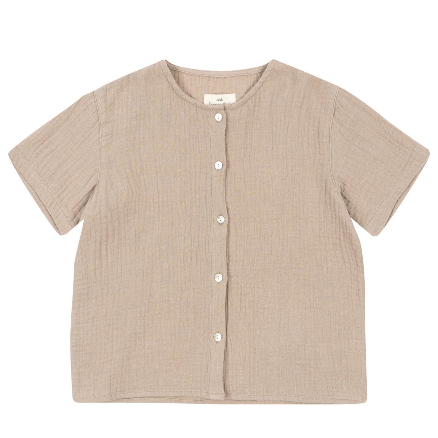 Olive ss shirt - pure cashmere