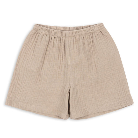 Olive shorts - pure cashmere
