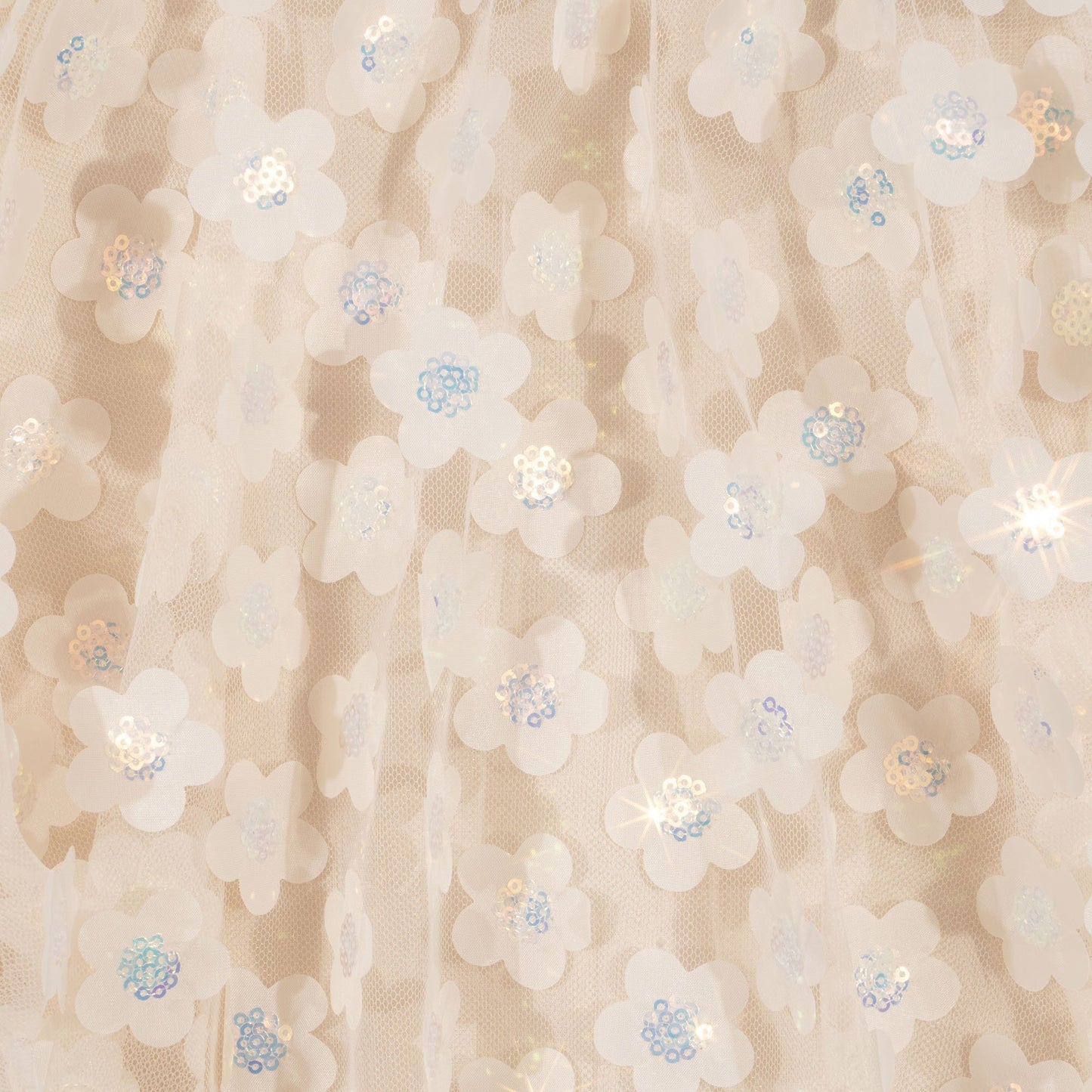 Sally dress - pearled ivory