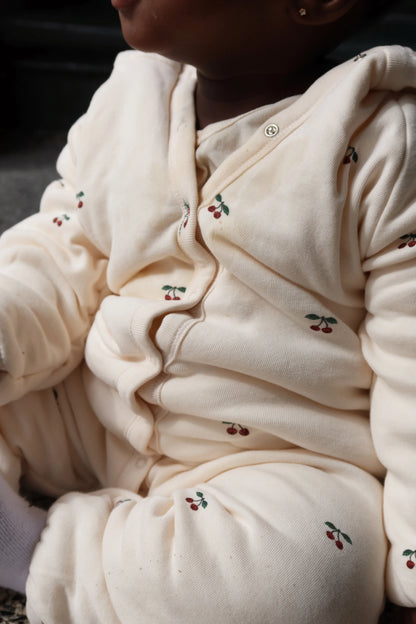 NEWBORN ONESIE WITH HOOD