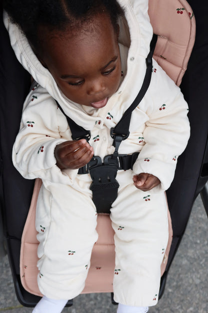 NEWBORN ONESIE WITH HOOD