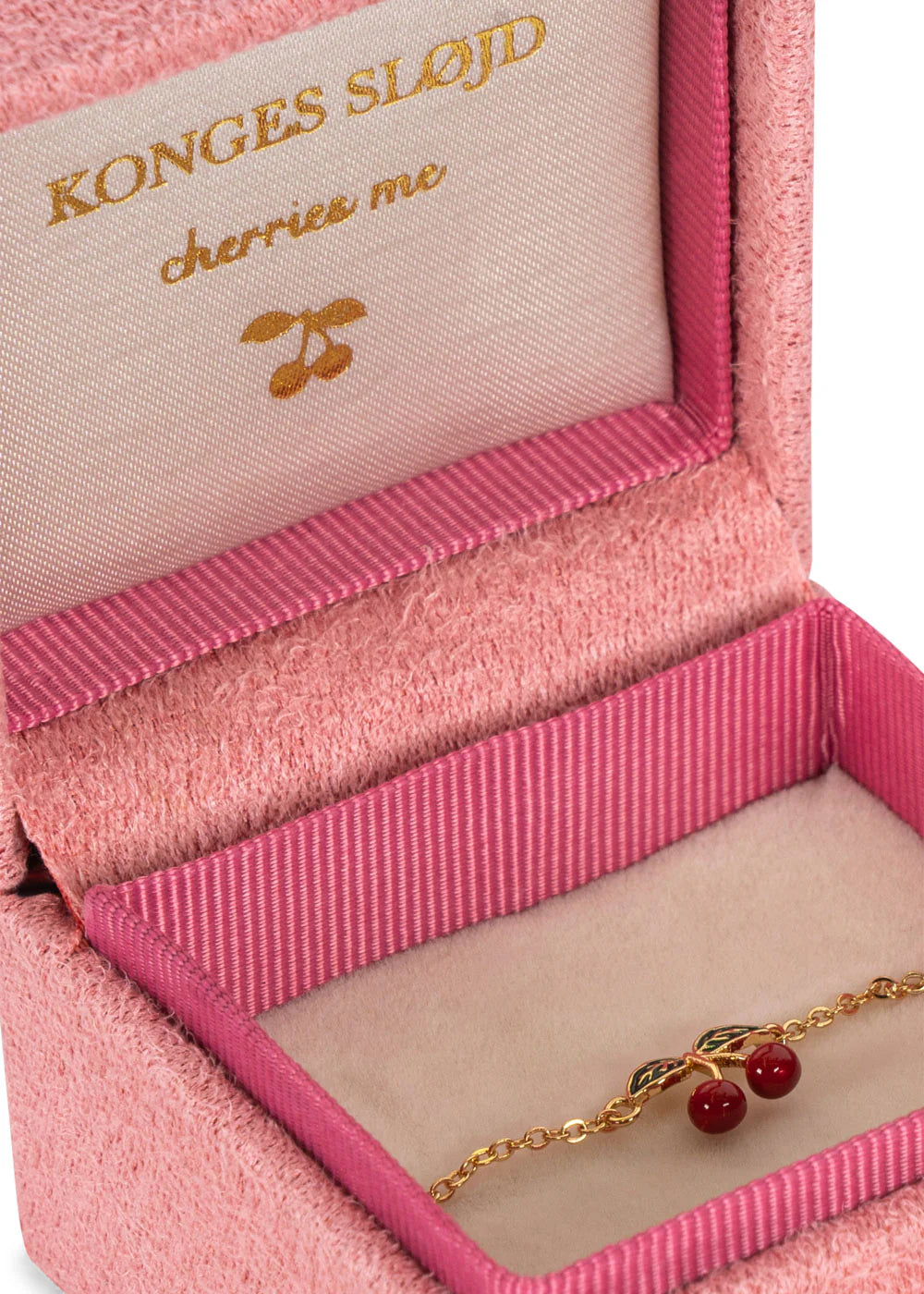 24K GOLD PLATED CHERRY BRACELET