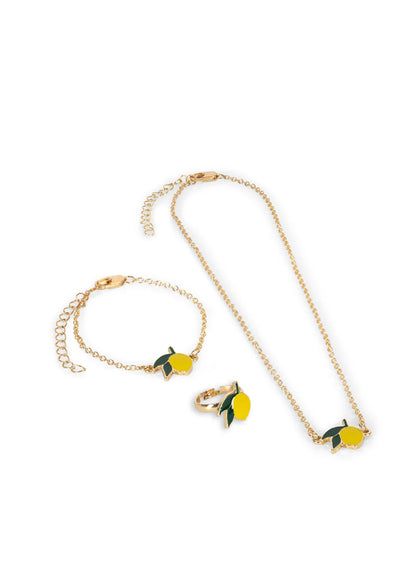 Lemon Jewelry Set