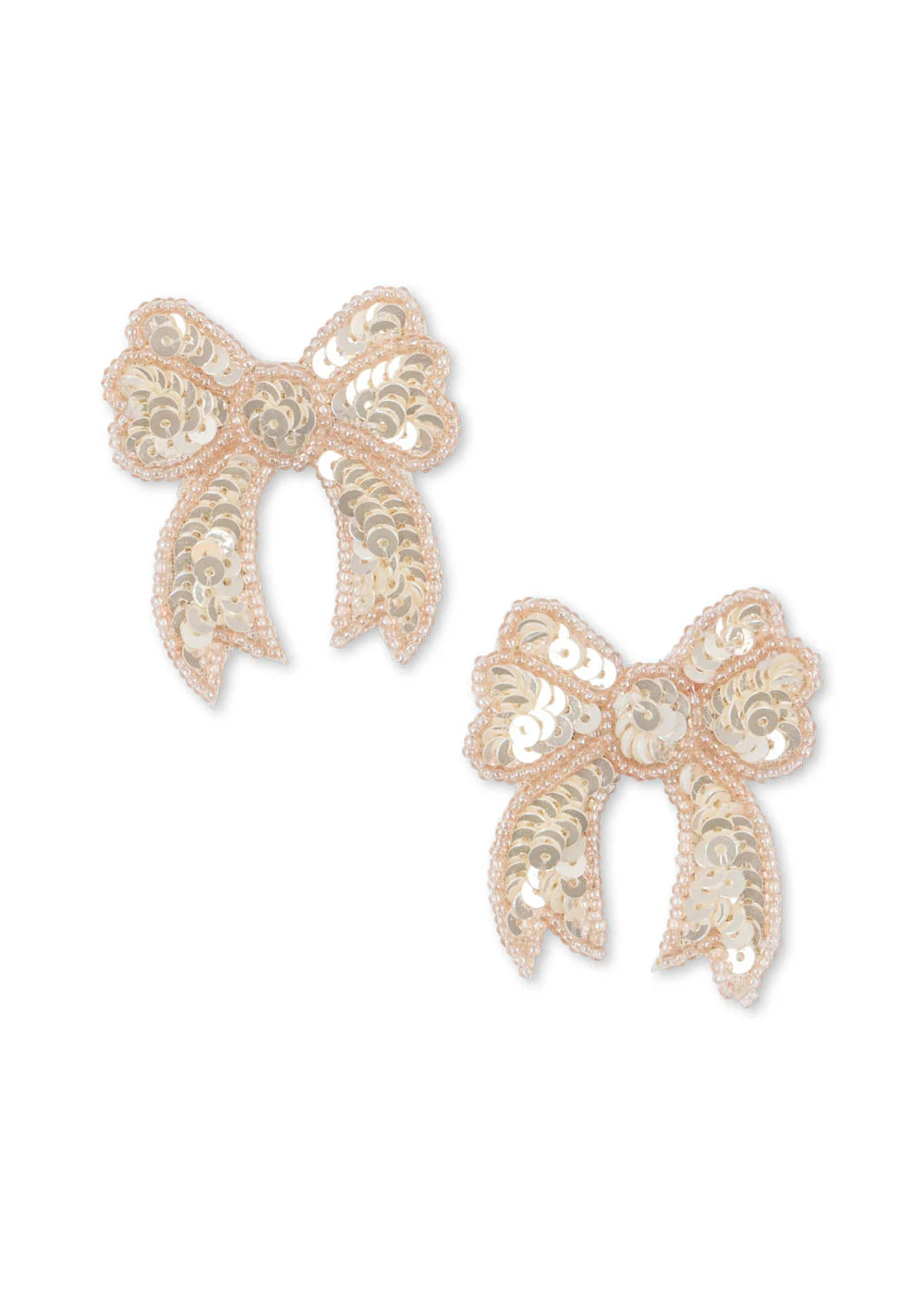 2 PACK SEQUIN BOW HAIR CLIP