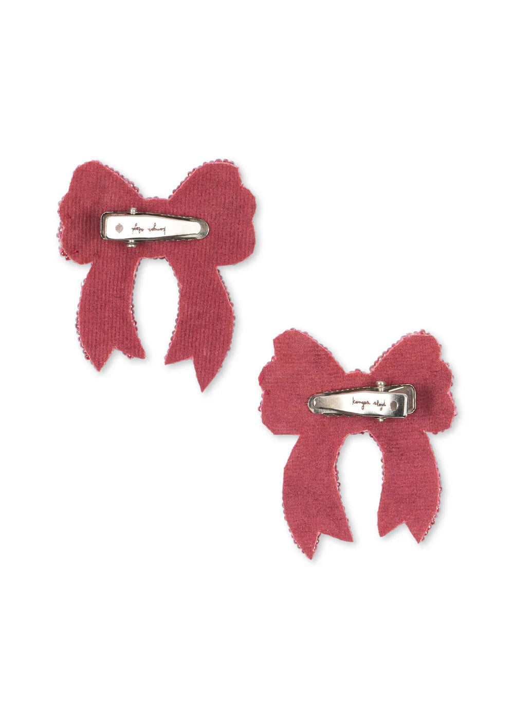 2 PACK SEQUIN BOW HAIR CLIP
