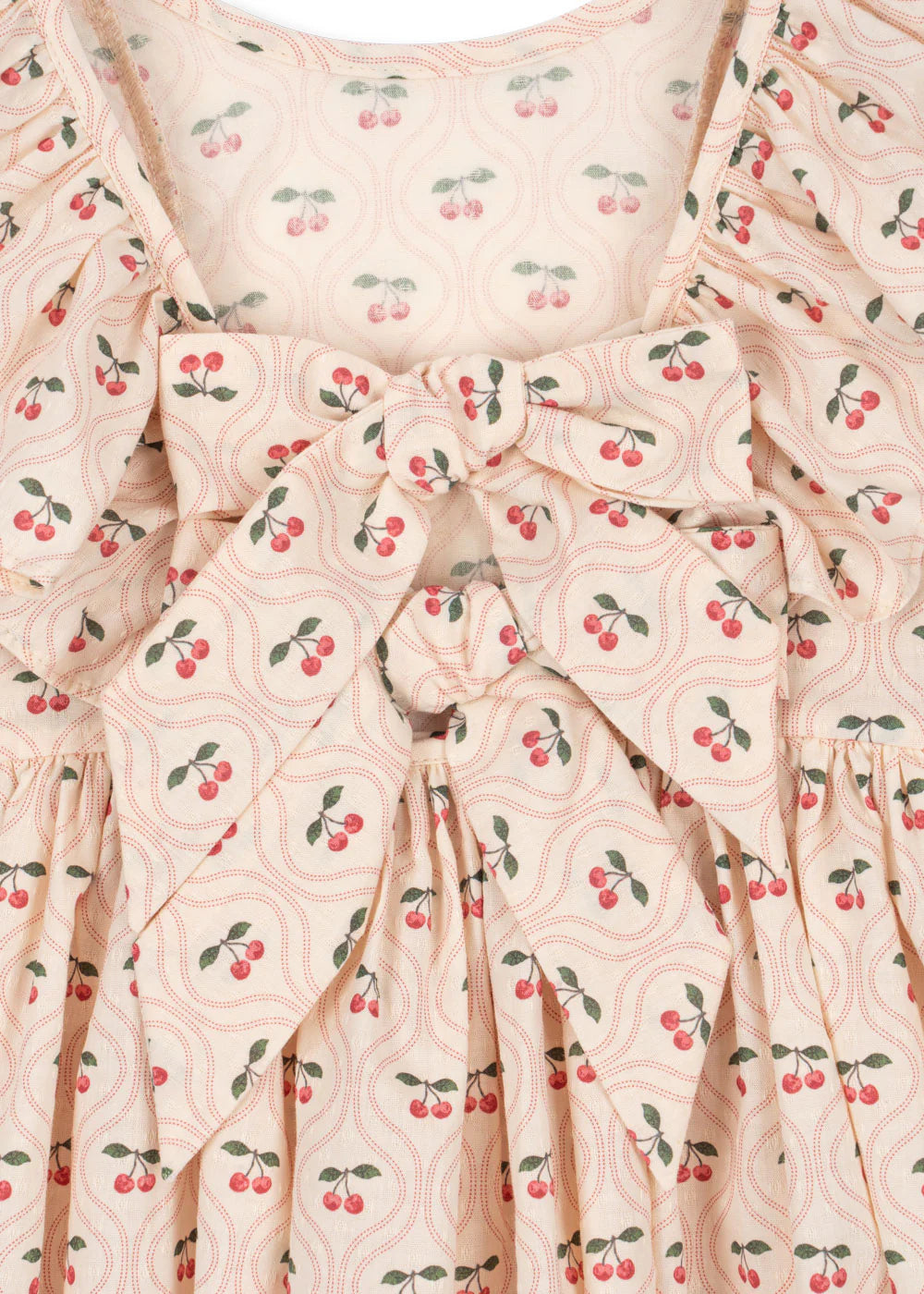 CIANNA LS BOW DRESS GOTS