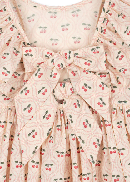 CIANNA LS BOW DRESS GOTS