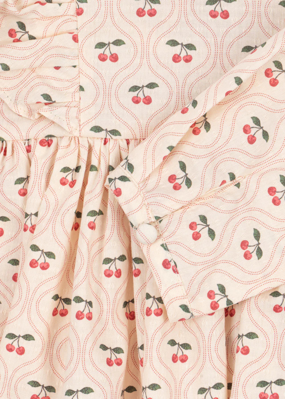 CIANNA LS BOW DRESS GOTS