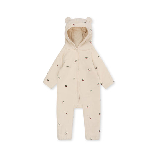 NEWBORN ONESIE WITH HOOD