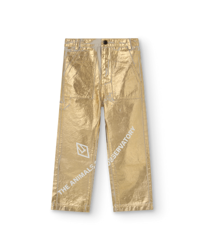 Gold Shiny Condor Pants