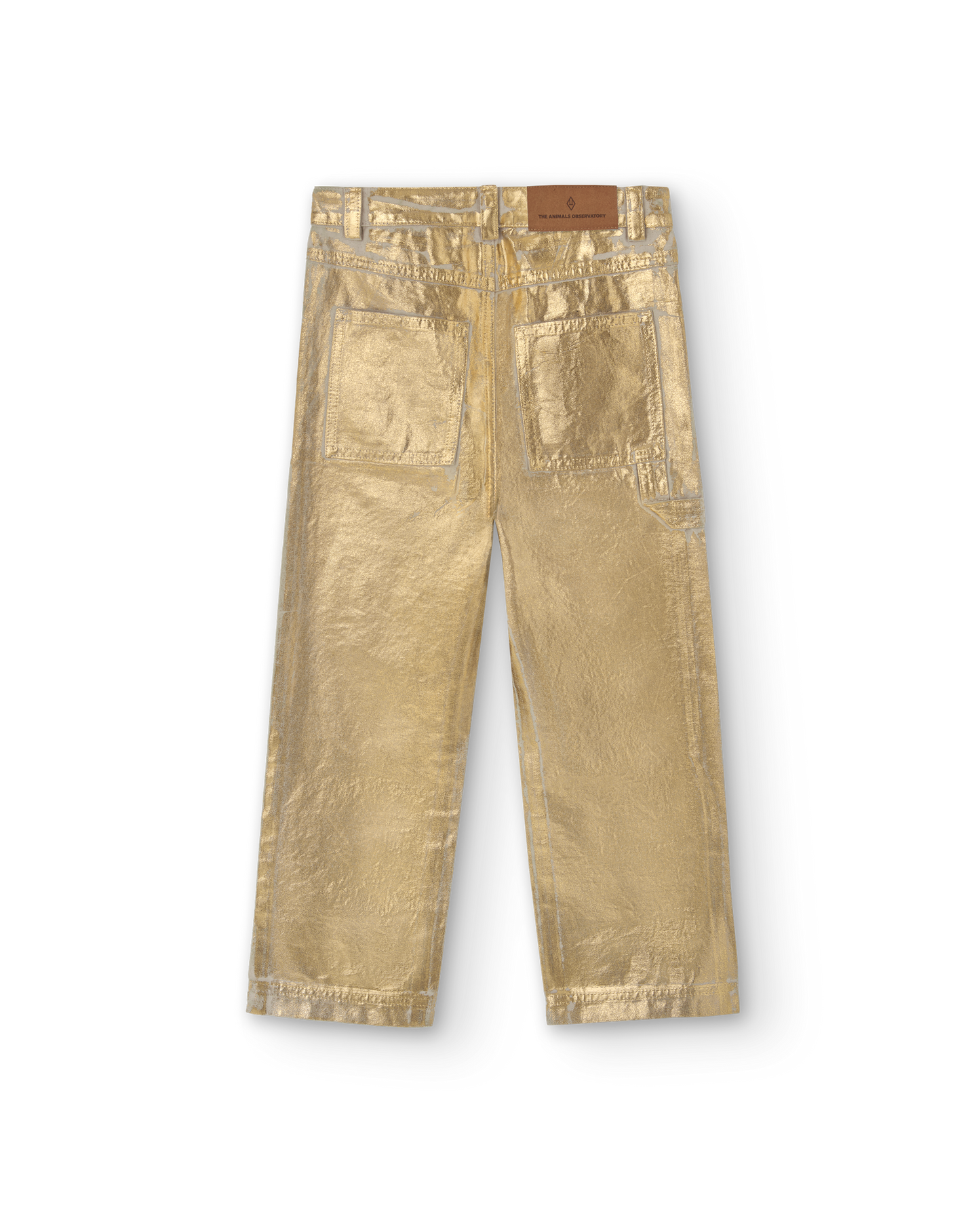 Gold Shiny Condor Pants