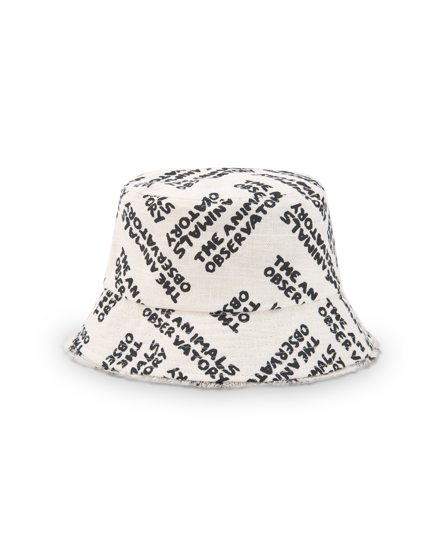 Raw White Animals Bucket Hat