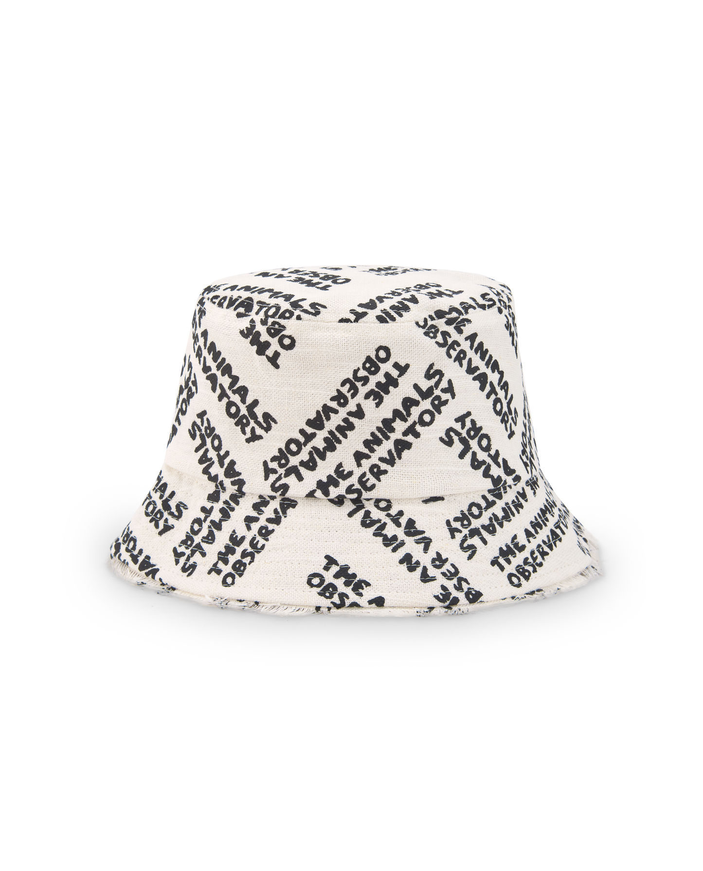 Raw White Animals Bucket Hat