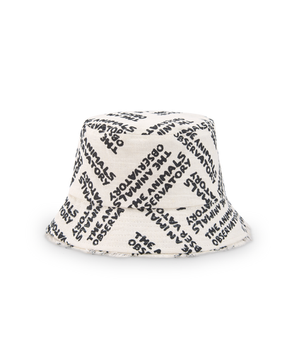 Raw White Animals Bucket Hat