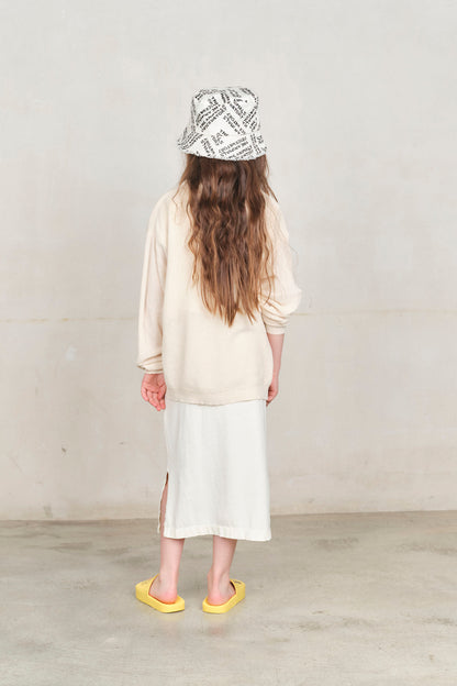 Raw White Animals Bucket Hat