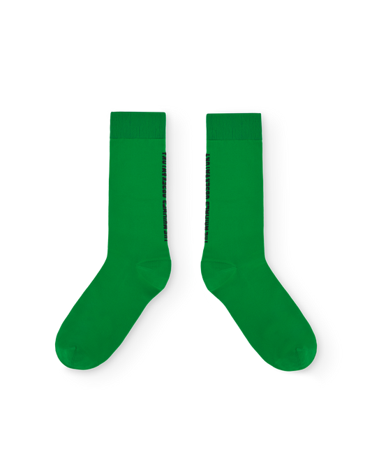 Green Snail Socks