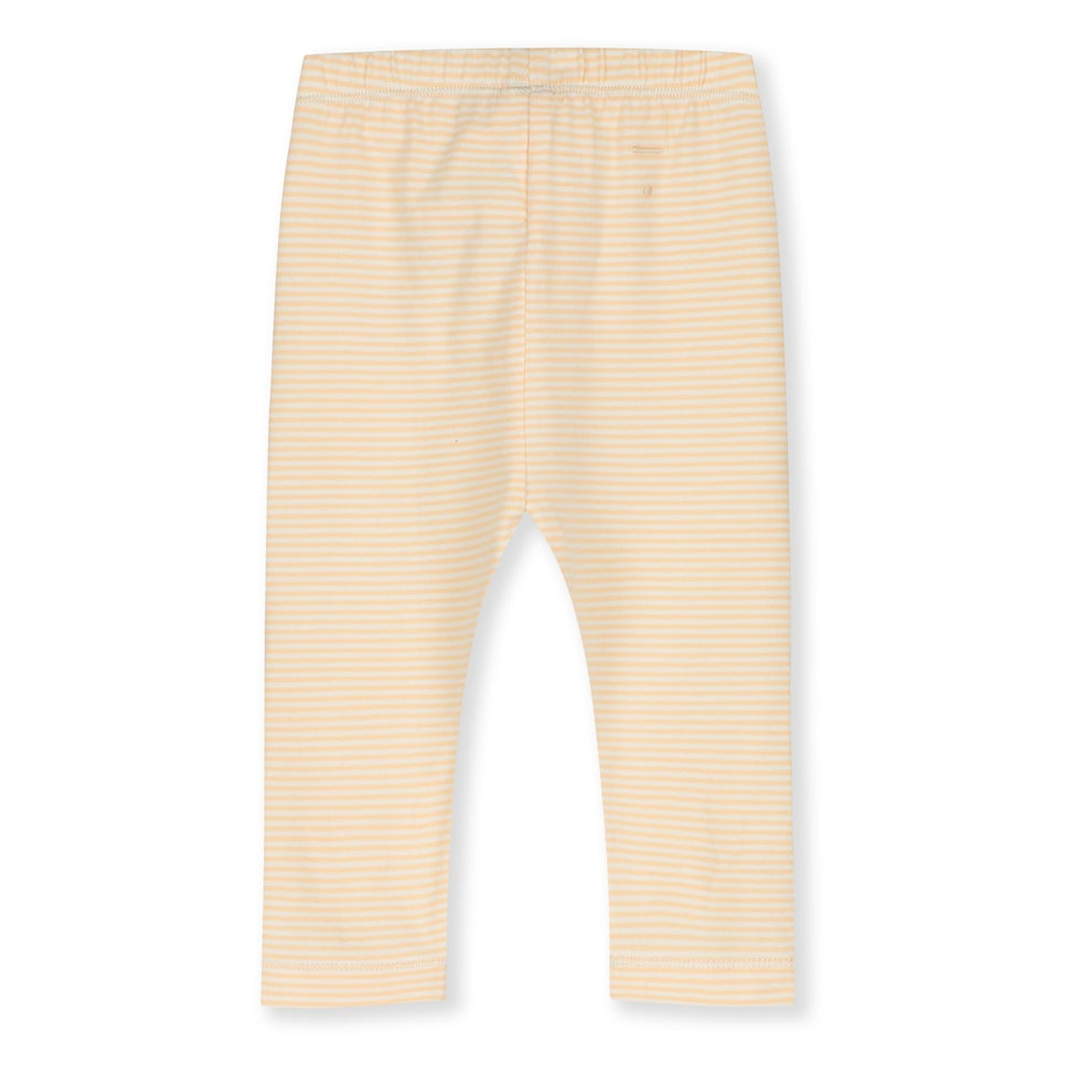 Baby leggings - Yellow/White