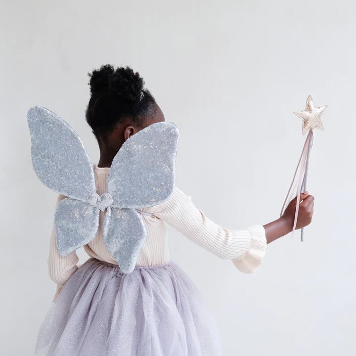 Sparkle sequin wings