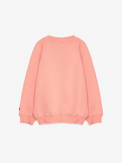 Sweatshirt in Pink Peach