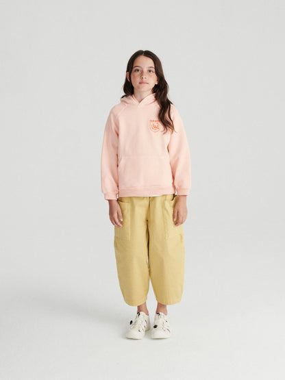 Sweatshirt in Soft Salmon