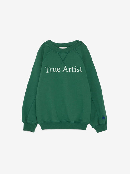 Sweatshirt in Verdant Green