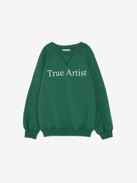 Sweatshirt in Verdant Green