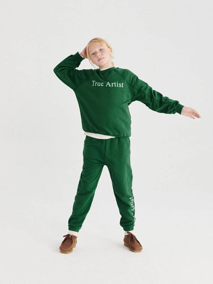 Sweatshirt in Verdant Green