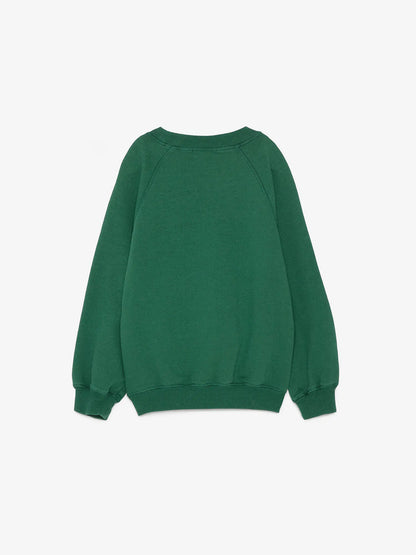 Sweatshirt in Verdant Green