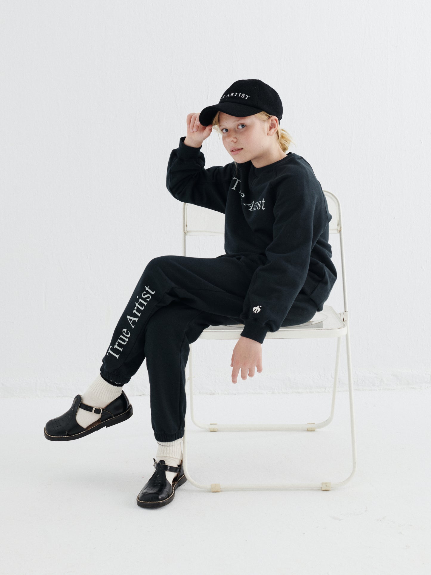 Sweatpants no05 Peat Black