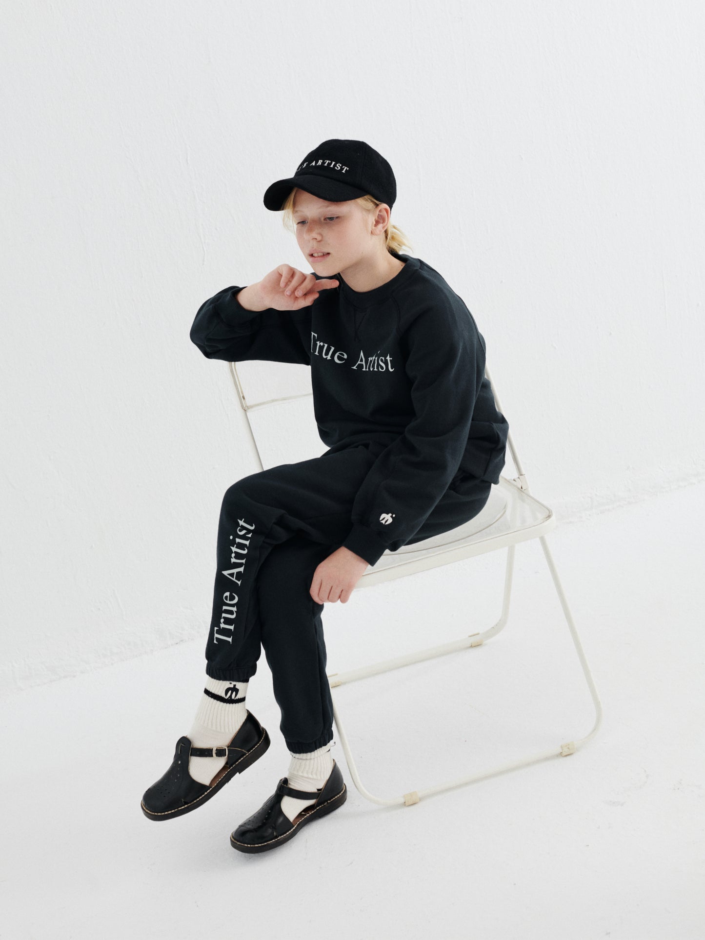 Sweatpants no05 Peat Black