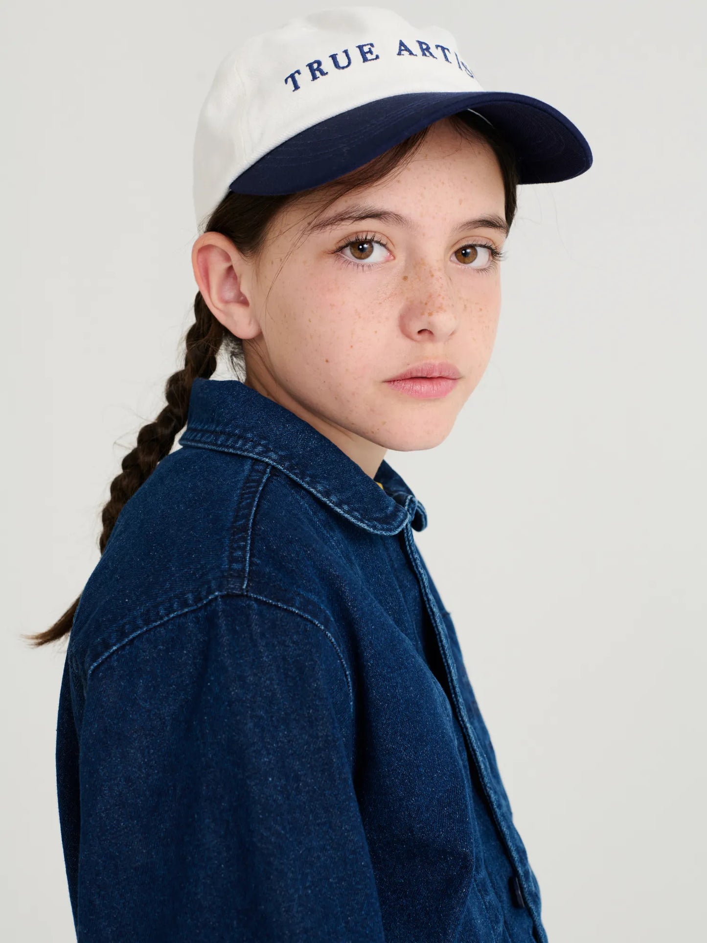 Cap in Blue Block