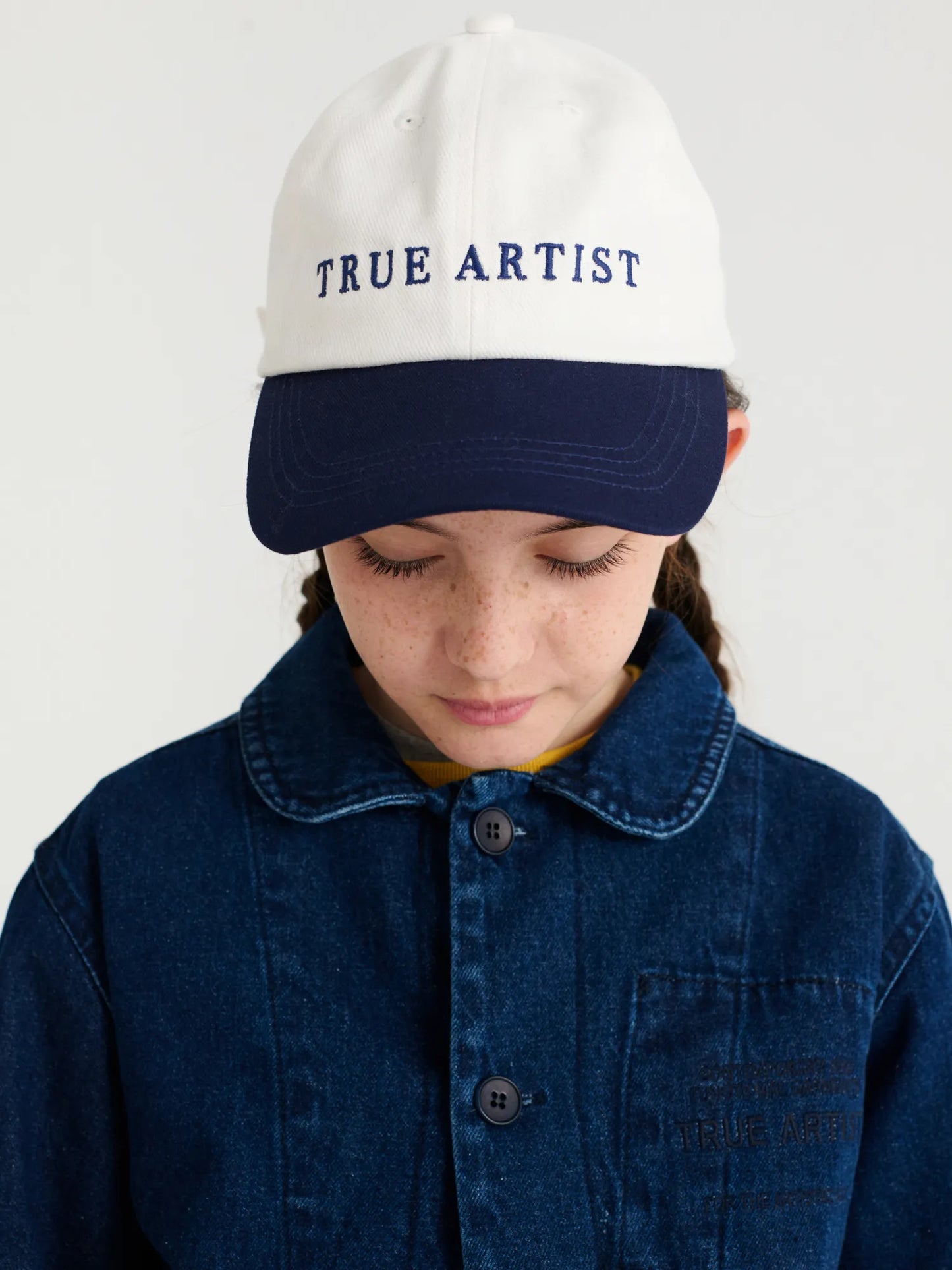 Cap in Blue Block