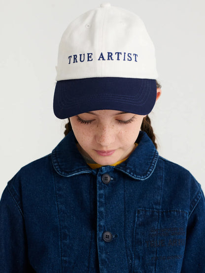 Cap in Blue Block