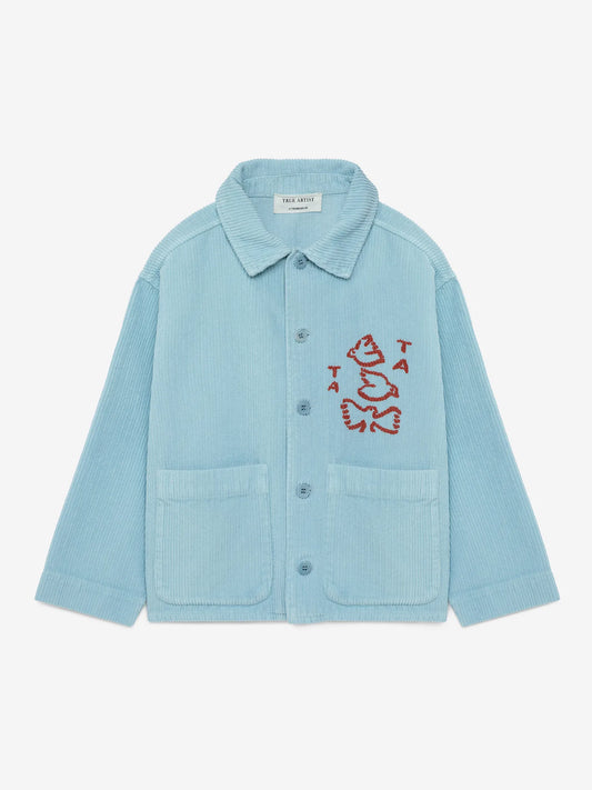 Overshirt in Blue Glow