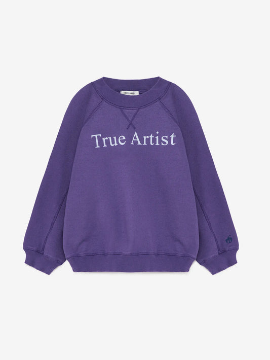 Sweatshirt in Violet Indigo