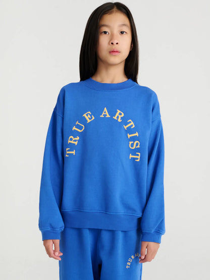 Sweatshirt in Beaucoup Blue