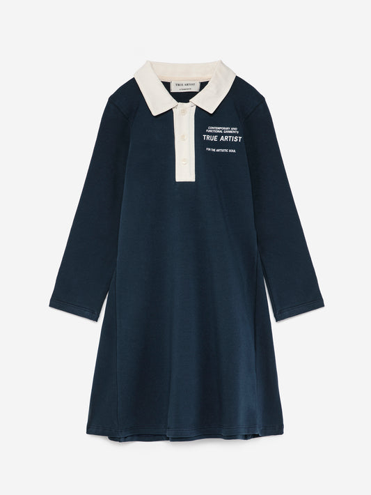 Dress in Navy Blue